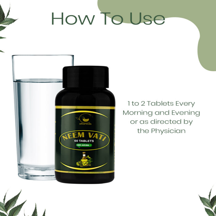 Neem Vati - Herbal Tablets for Skin and Immune Health - Image 3