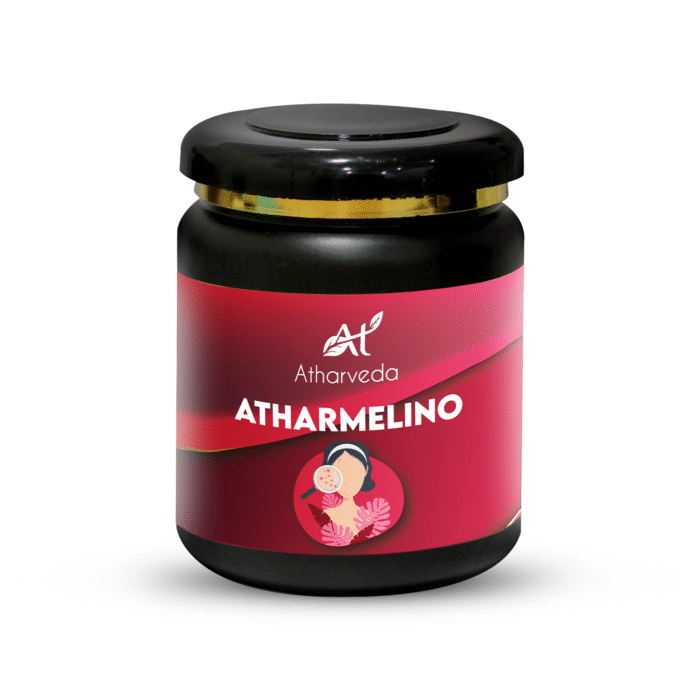 Atharveda Atharmelino – Skin Brightening & Pigmentation Control Powder with Ayurvedic Herbs