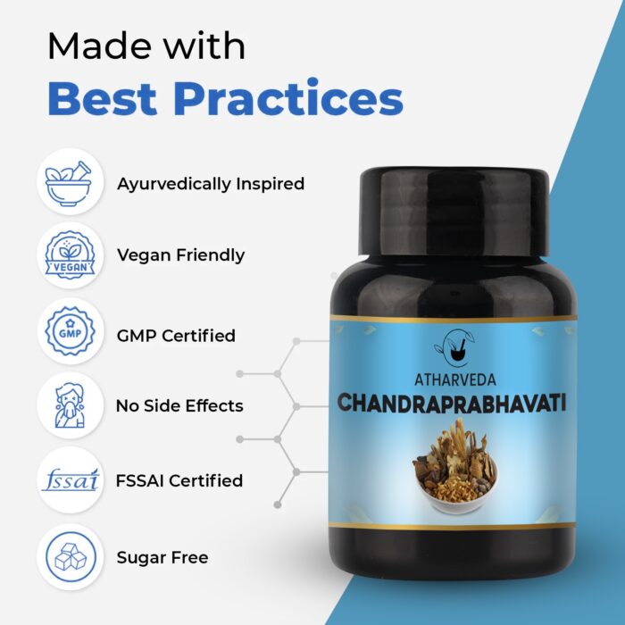 Atharveda Chandraprabha Vati – Ayurvedic Support for Urinary & Reproductive Health - Image 2