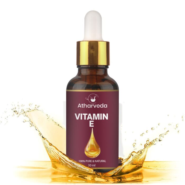 Atharveda Vitamin E Oil – Deep Nourishment & Skin Repair